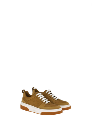 Kahverengi Kalın Taban Erkek Sneaker