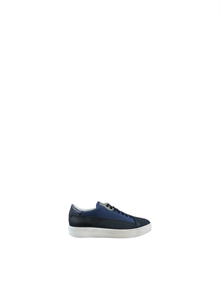 Lacivert Erkek Deri Sneakers