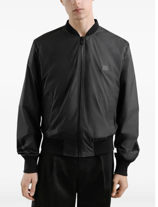 Dolce & Gabbana Teknik Kumaş Bomber Mont