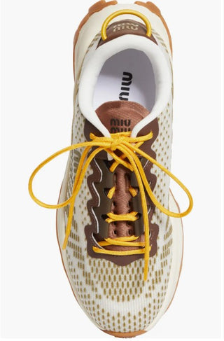 Miu Miu Teknik Kumaş Kadın Spor Ayakkabı