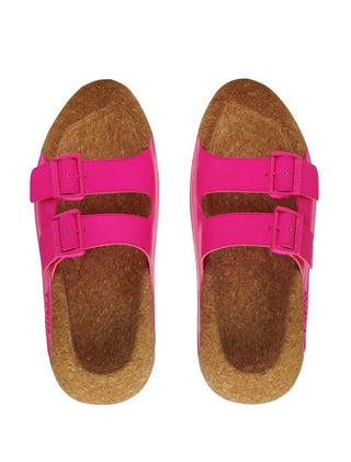 Chunky Sole Buckled Terlik