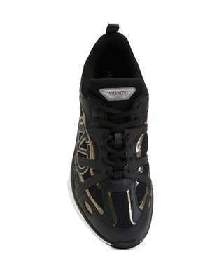 Valentino Garavani VLogo Easy Jog Siyah Erkek Deri Sneaker
