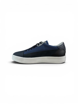 Lacivert Erkek Deri Sneakers