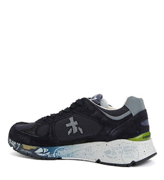 Premiata Lacivert Mase Siyah Logo Detaylı Erkek Spor Ayakkabı