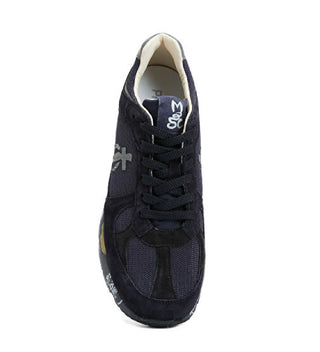 Premiata Lacivert Mase Siyah Logo Detaylı Erkek Spor Ayakkabı