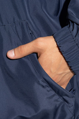 Dolce & Gabbana Koyu Lacivert Logolu  Yağmurluk