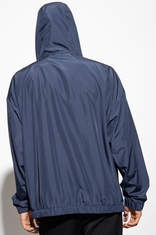 Dolce & Gabbana Koyu Lacivert Logolu  Yağmurluk