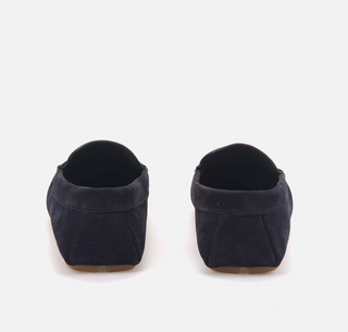 Erkek Süet Lacivert Loafer