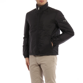 Parlak Kumaş Re-Nylon Erkek  Ceket