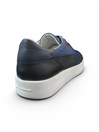 Lacivert Erkek Deri Sneakers