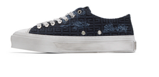 Givenchy Lacivert 4G City Erkek Sneaker