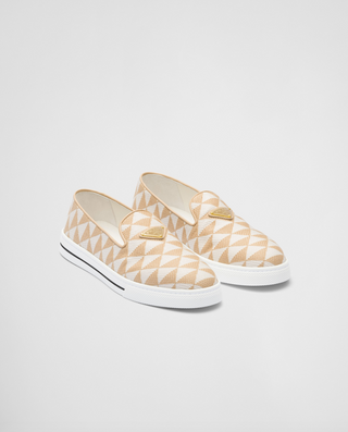 İşlemeli Kumaş Detaylı Kadın Loafer