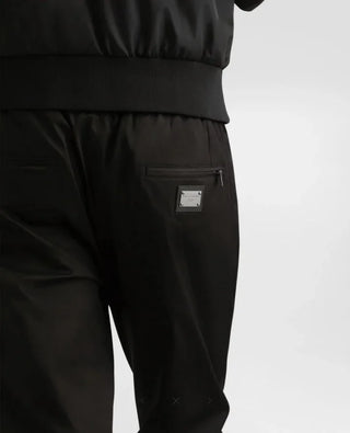 D&G Siyah Logo Detaylı Erkek Pantolon