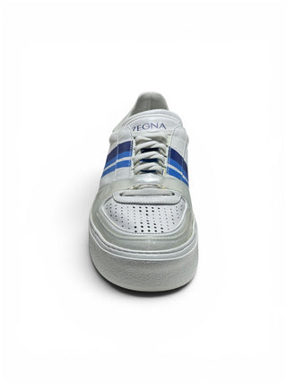 Zegna Beyaz Kalın Taban Erkek Sneakers