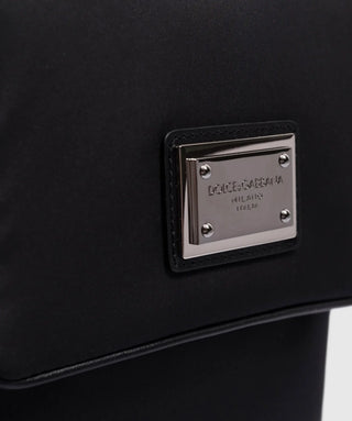 Siyah Logolu Erkek Çanta