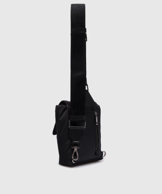 Siyah Logolu Erkek Çanta