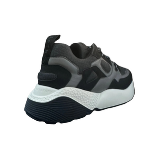 Planet Luxury Brands Ecylipse erkek sneaker, siyah ve gri tonlarında, kalın tabanlı, modern tasarımlı spor ayakkabı