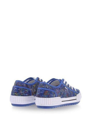 Planet Luxury Brands Kenzo mavi renkli, kalın tabanlı ve yuvarlak burunlu erkek sneaker ayakkabı