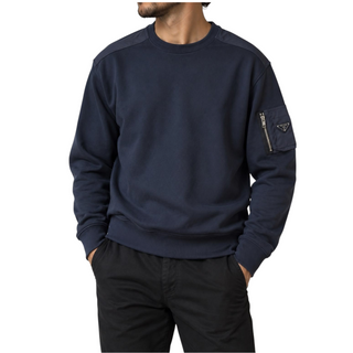 Prada Sport Prada Erkek Technic Kumaş Sweatshirt