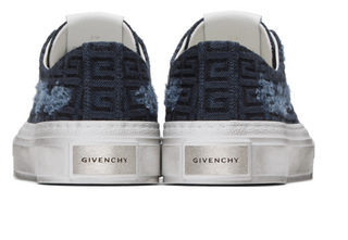 Givenchy Lacivert 4G City Erkek Sneaker