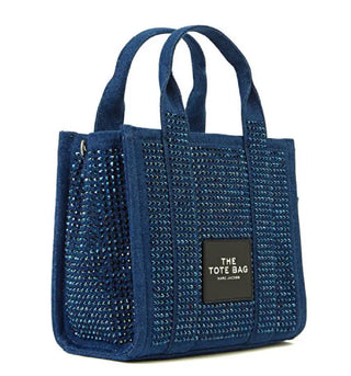 Crystal Small Lacivert Kadın Alışveriş Çantası