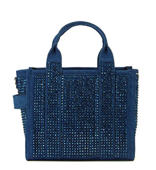 Crystal Small Lacivert Kadın Alışveriş Çantası